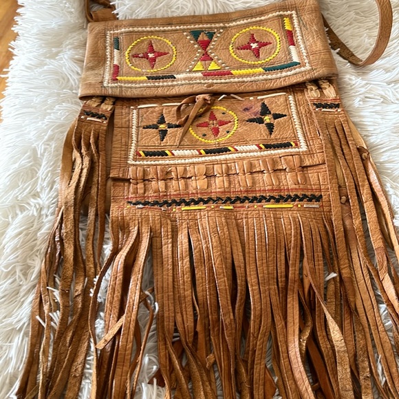 Vintage Genuine Leather Handmade SW Style Purse - Picture 2 of 9